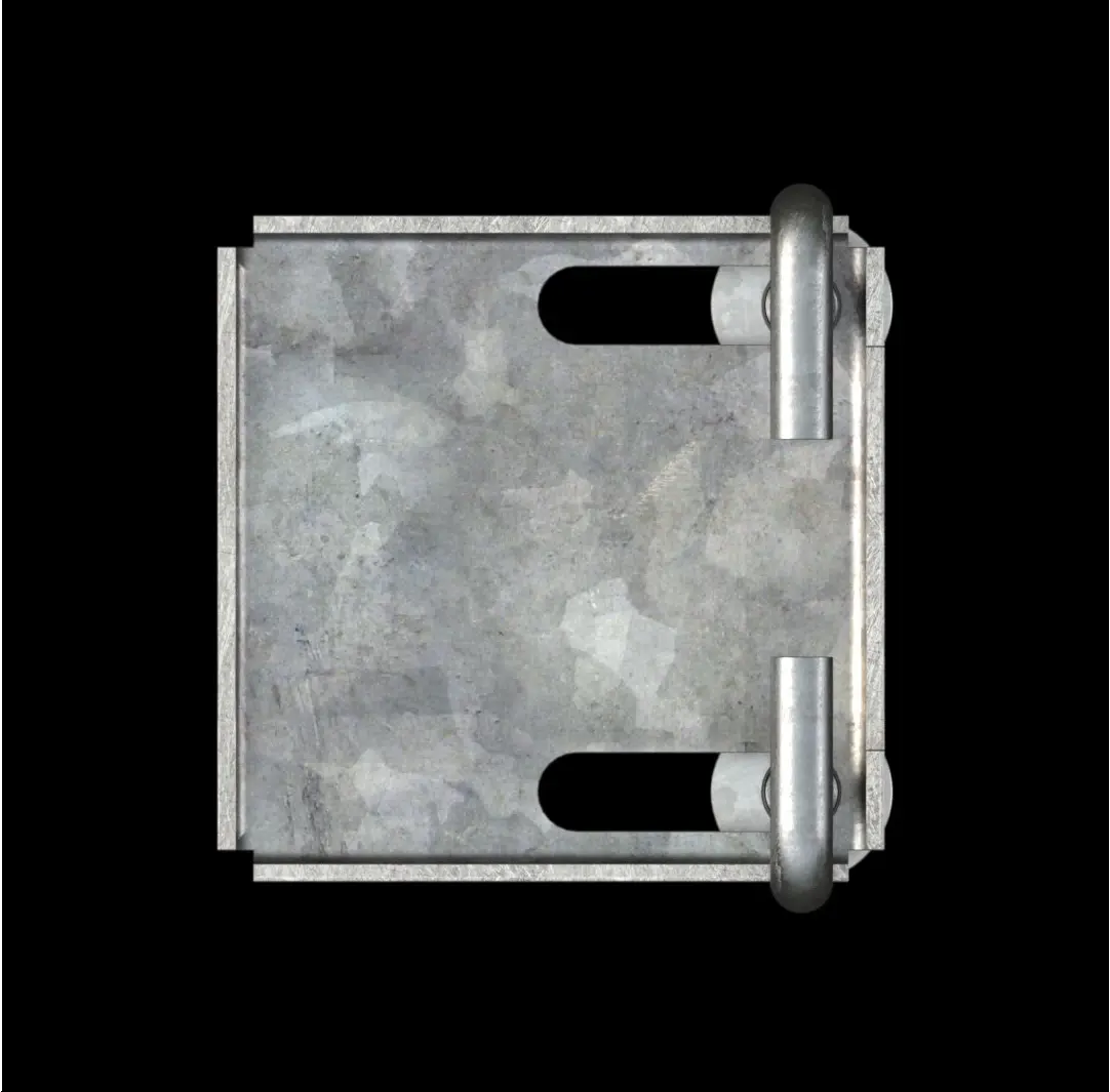 miniatura ACC133 ACA-15 assieme ancoraggio e morsetto per grigliato plank 3
