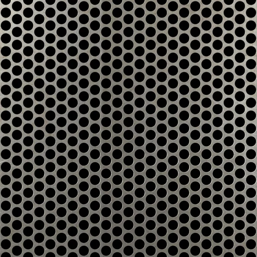 RO-105 Round Staggered Perforated Carbon Steel Sheet