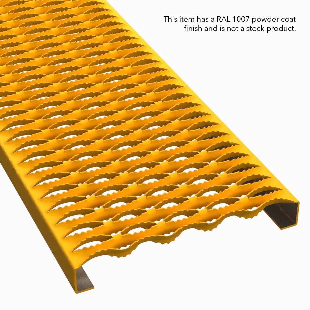 Miniatura de PLA008 acero al carbono HRPO dentado 11-3/4" Wide plank rejilla 5