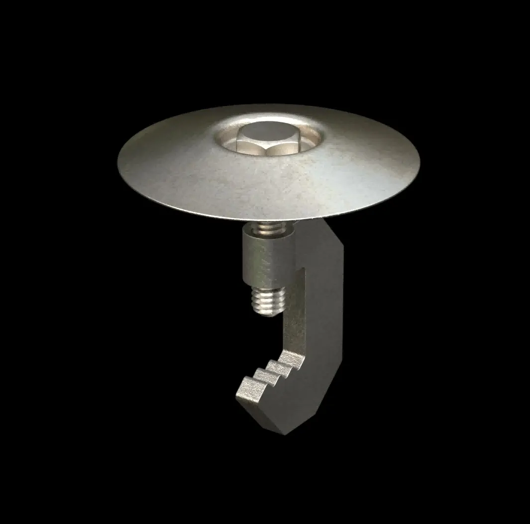 ACC062 316 Stainless Steel Type RSCGC1C Hold-Down Clip for FRP Grating industrial grating product detail
