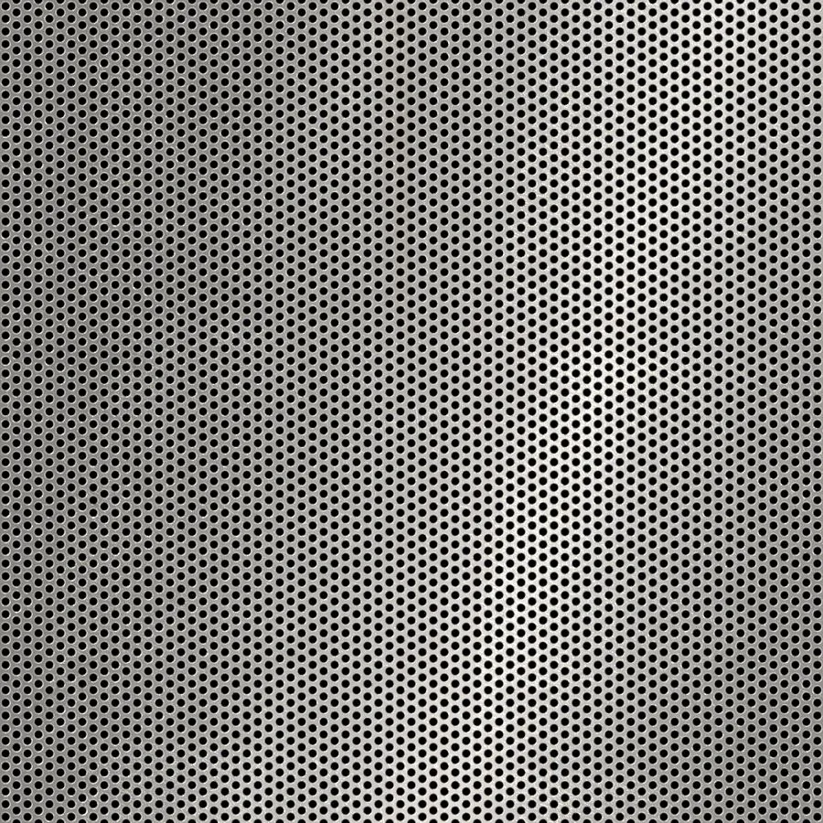 RO-059 Round Staggered Perforated Stainless Steel Sheet