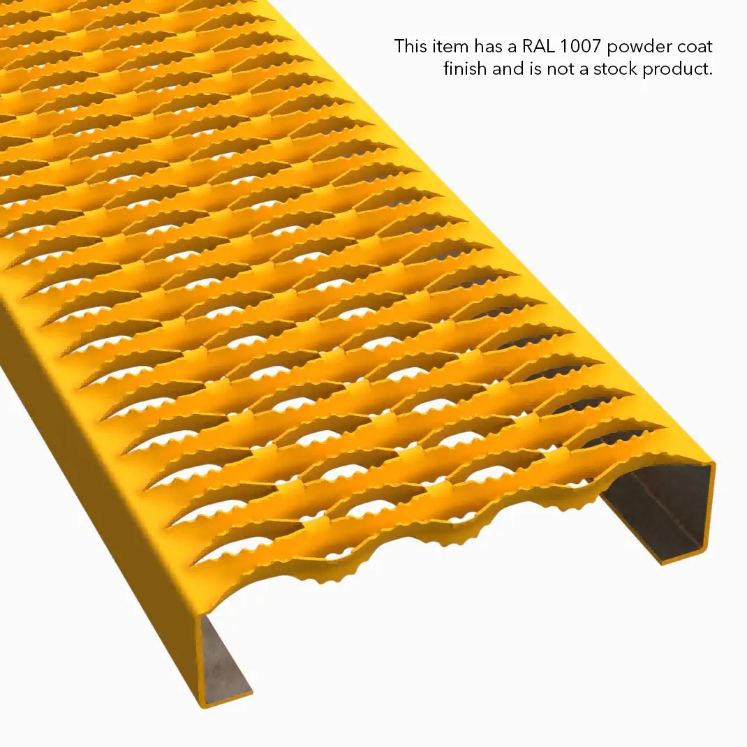 PLA017 HRPO Carbon Steel Serrated 9-1/2" Wide Plank Grating thumbnail 5