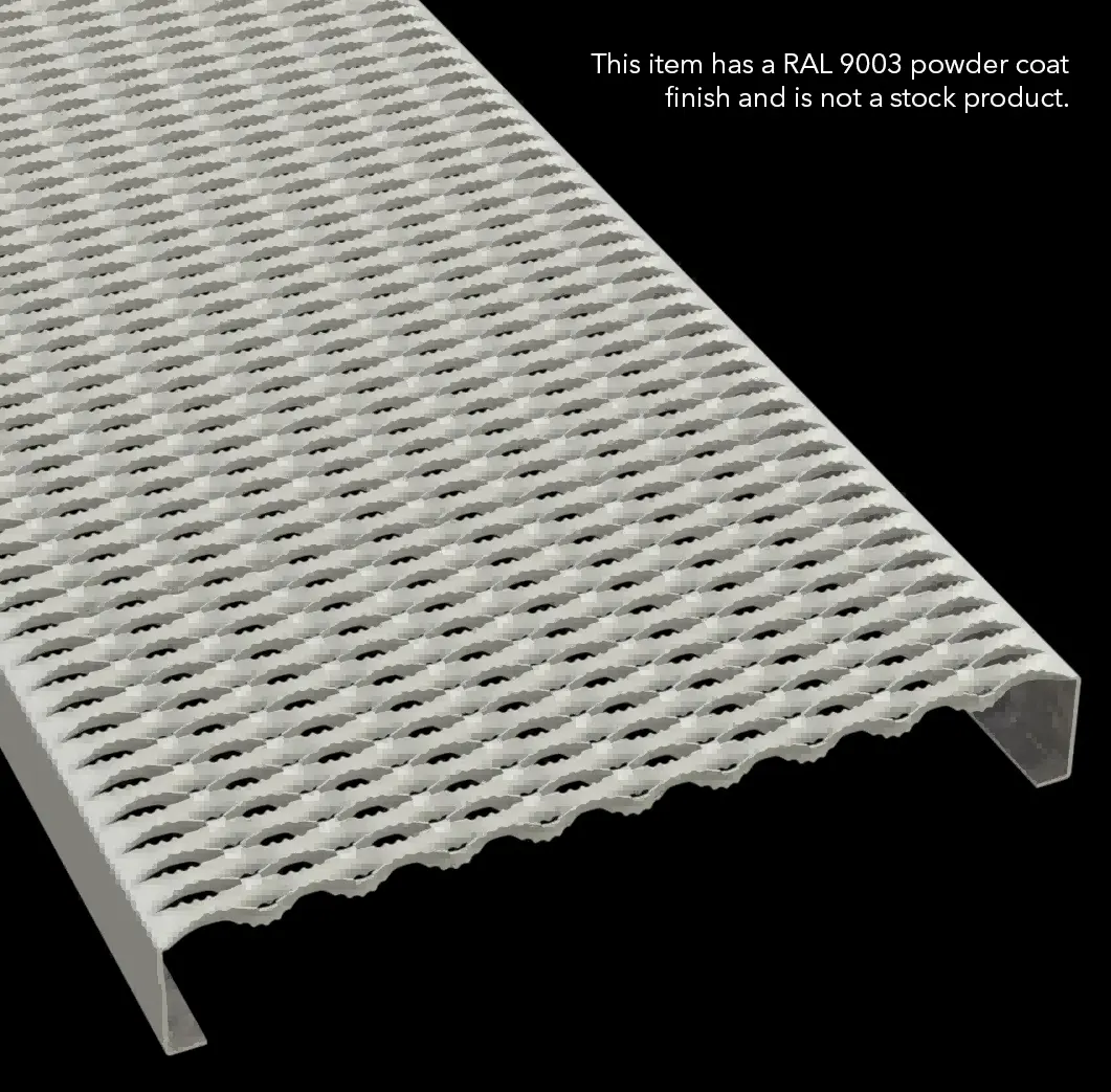 PLA112 vorverzinkter Stahl gezahnt 24" Wide Planke Gitterrost Vorschaubild 4