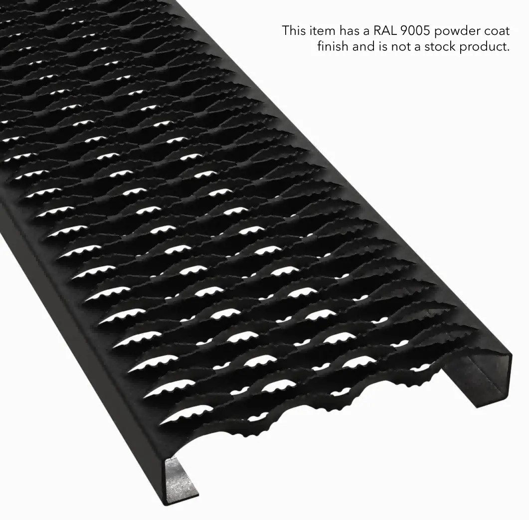 PLA079 vorverzinkter Stahl gezahnt 9-1/2" Wide Planke Gitterrost Vorschaubild 2