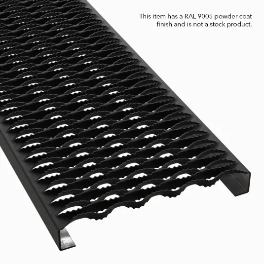 PLA006 Pre-Galvanized Steel Serrated 11-3/4" Wide Plank Grating thumbnail 2