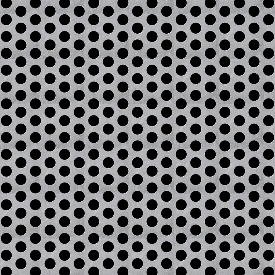 RO-143 Round Staggered Perforated Aluminum Sheet