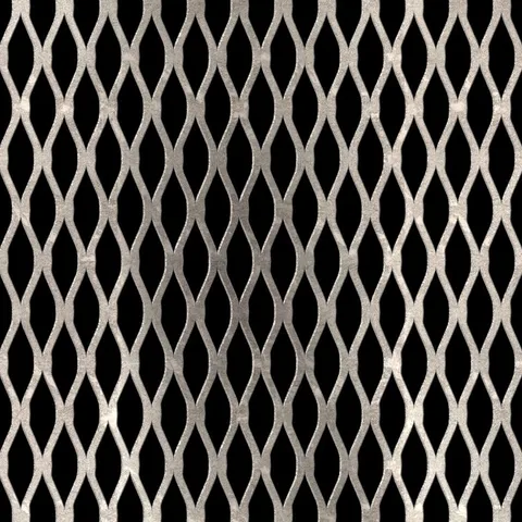 13F0722316 Flattened Stainless Steel Expanded Metal thumbnail 2