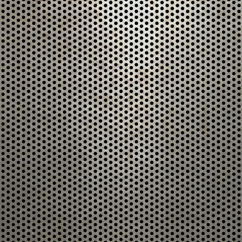RO-130 Round Staggered Perforated Carbon Steel Sheet