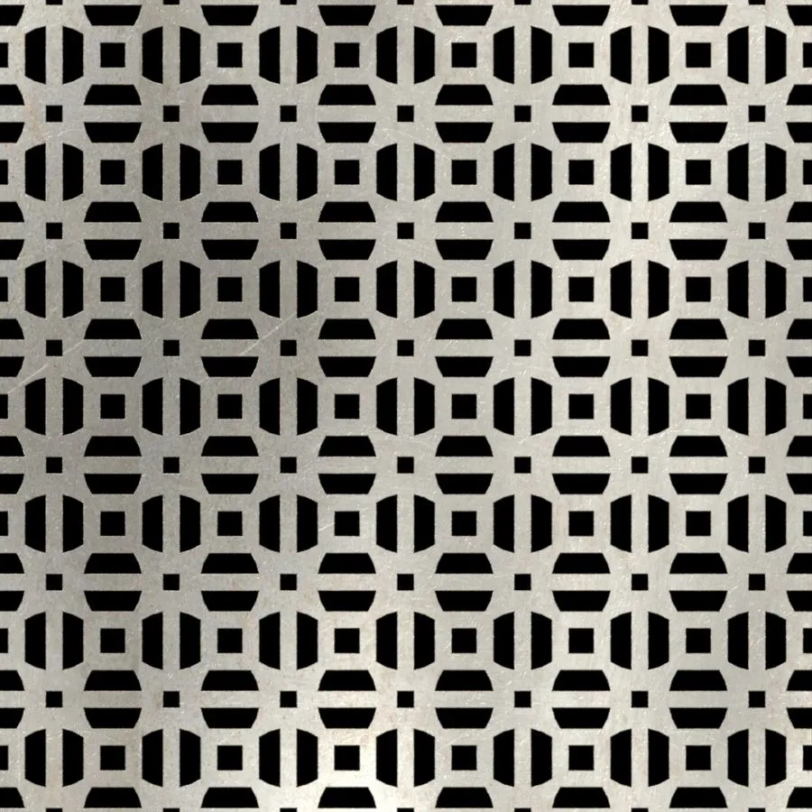 لوح معدني مثقّب بتصميم زخرفي DS-007