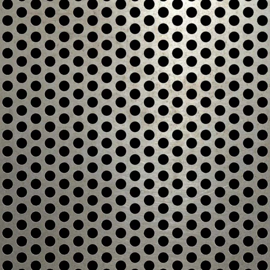 RO-009 Round Staggered Perforated Carbon Steel Sheet