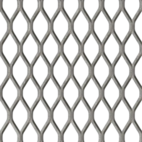 Vignette 13S2038SS métal déployé standard en relief en acier inoxydable 1