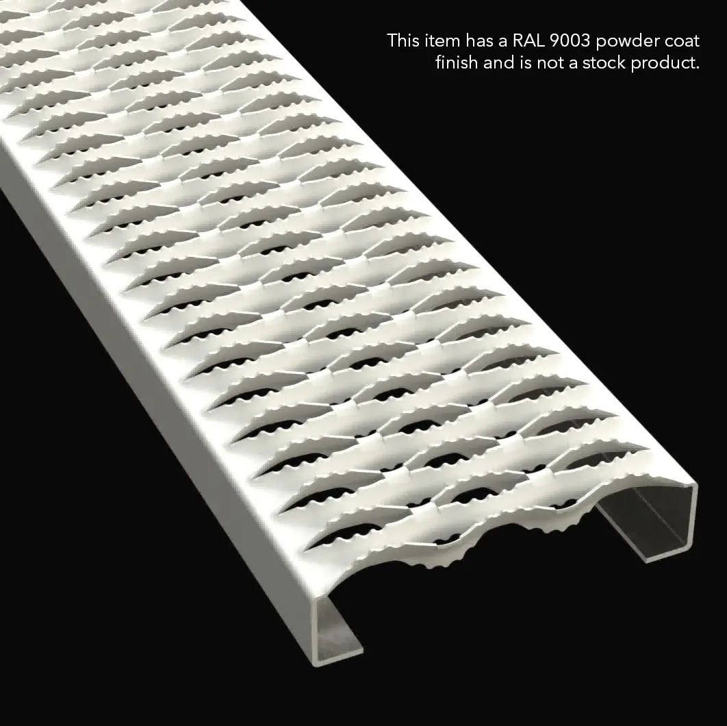 miniatura PLA026 acciaio al carbonio HRPO dentato 7" Wide plank grigliato 4