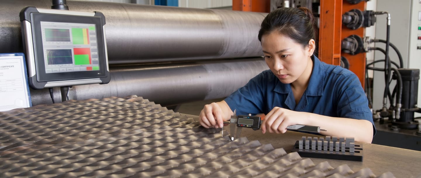 Precision Laser Inspection in Laboratory