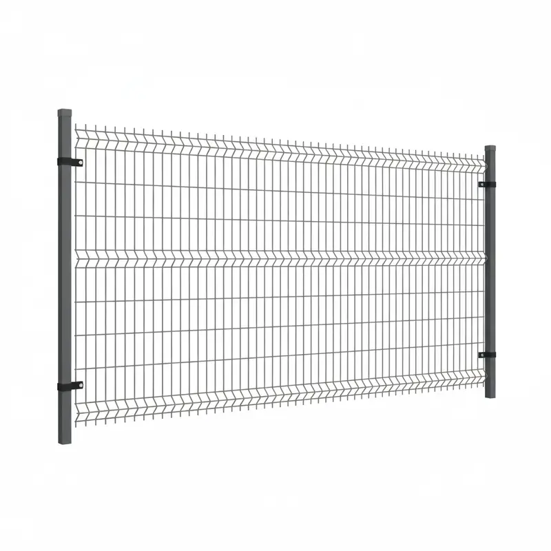 3D security fence/Curvy welded fence - Professional commercial-security-fence fencing system
