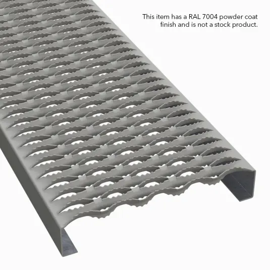 miniatura PLA018 alluminio 5052-H32 dentato 11-3/4" Wide plank grigliato 3