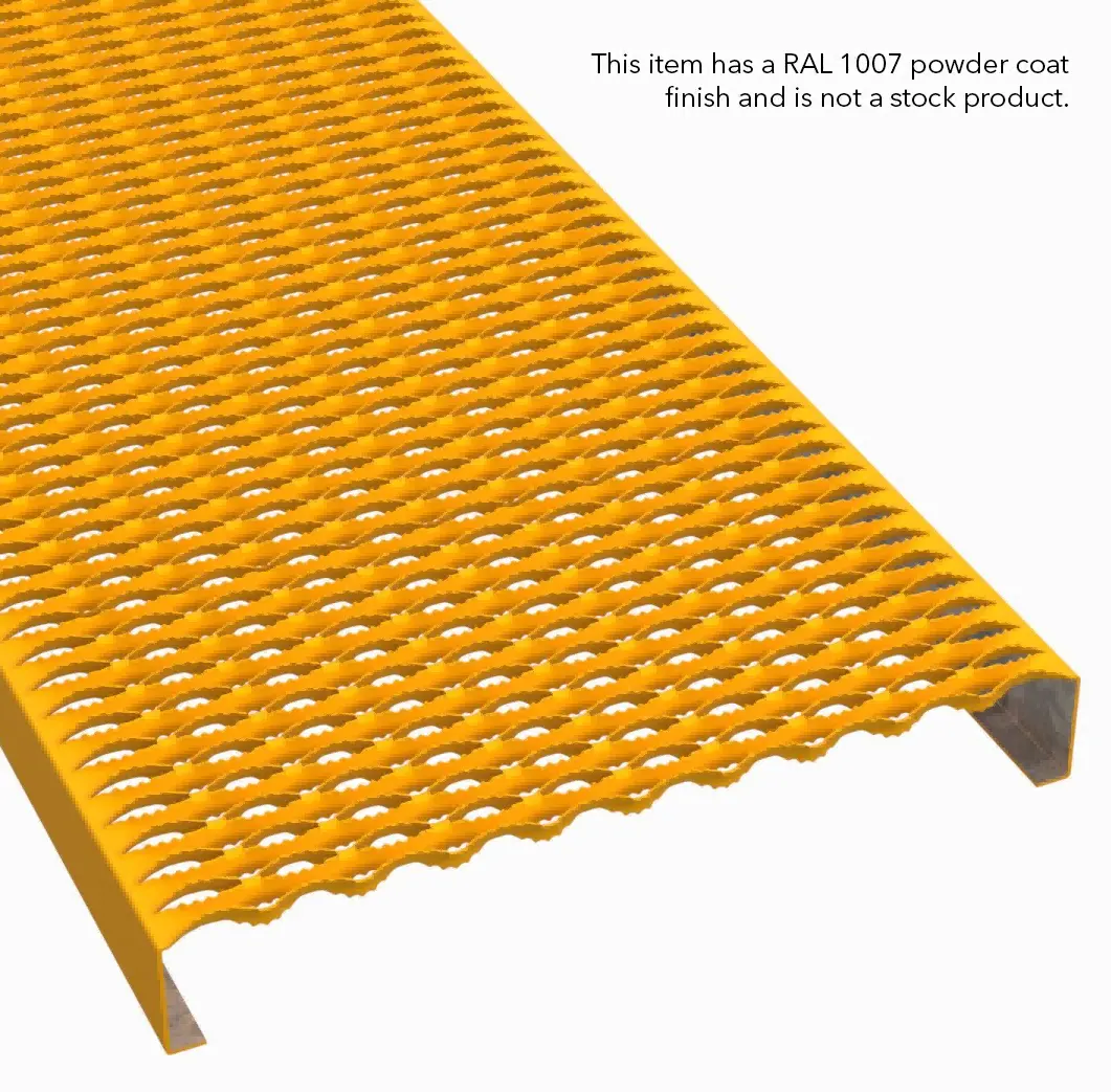 PLA112 vorverzinkter Stahl gezahnt 24" Wide Planke Gitterrost Vorschaubild 5
