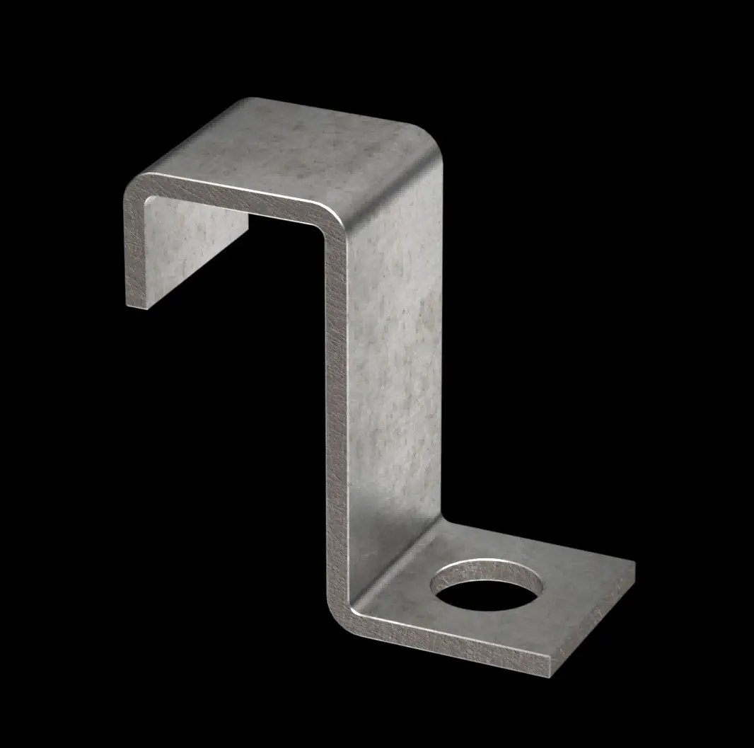 ACC009 316 Stainless Steel Type Z1 Hold-Down Clip for FRP Grating grating product