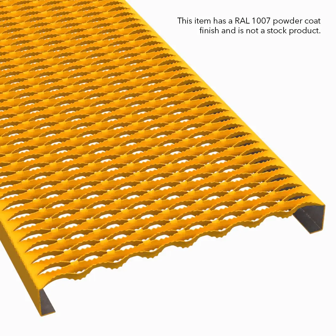 PLA015 5052-H32 Aluminum Serrated 18-3/4" Wide Plank Grating thumbnail 5