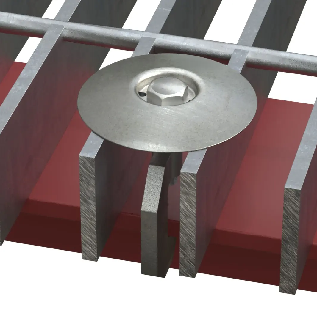 ACC062 316 Stainless Steel Type RSCGC1C Hold-Down Clip for FRP Grating thumbnail 8