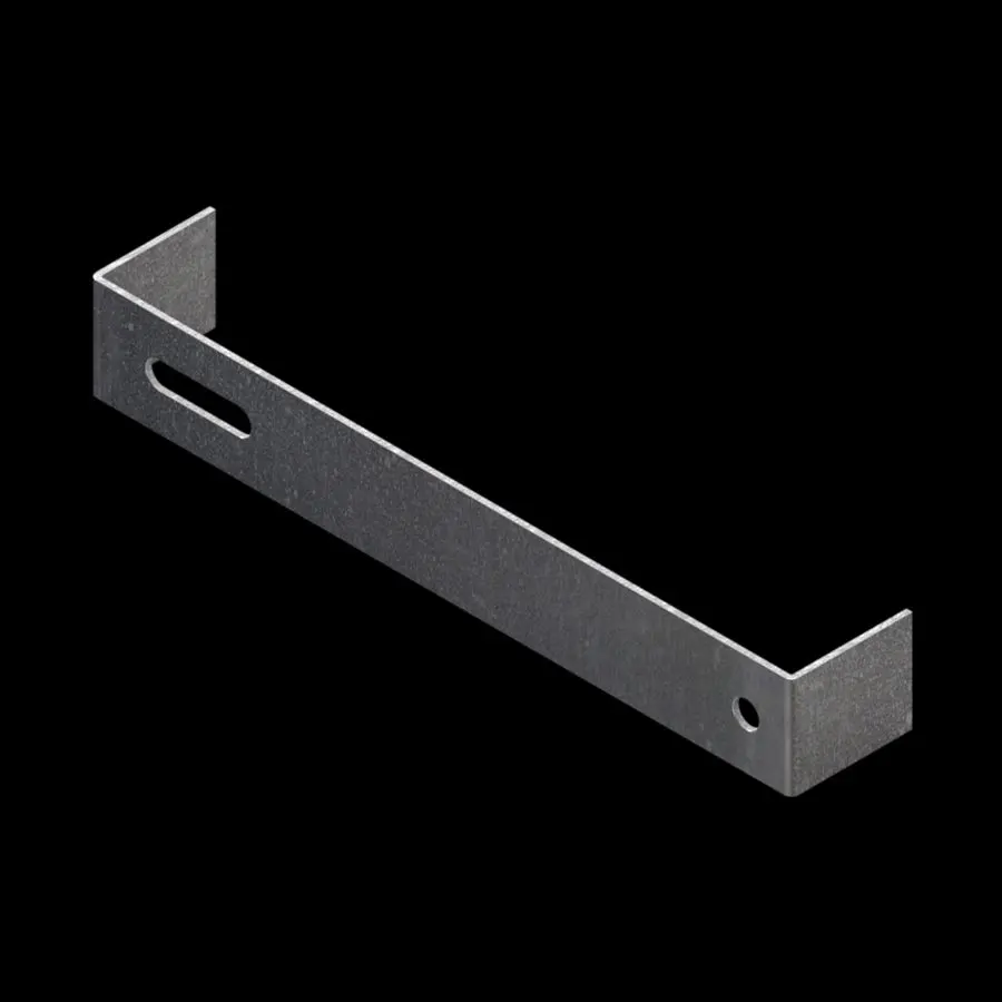 ACC029 CP-PG-1220 placas laterales para peldaños de rejilla plank placa portante par para rejilla plank