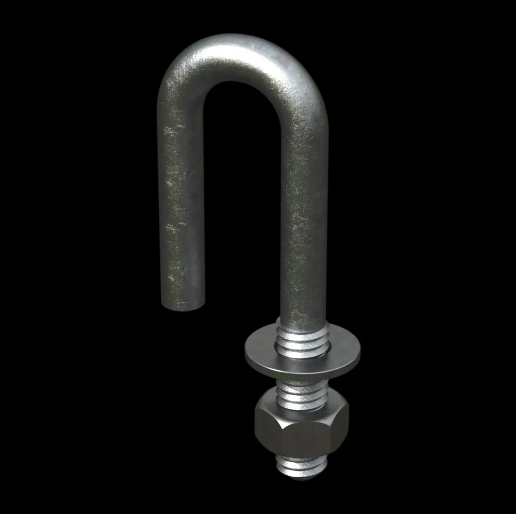 تفاصيل منتج شبك صناعي ACC119 M-250 J-Bolt لـ شبك ألواح