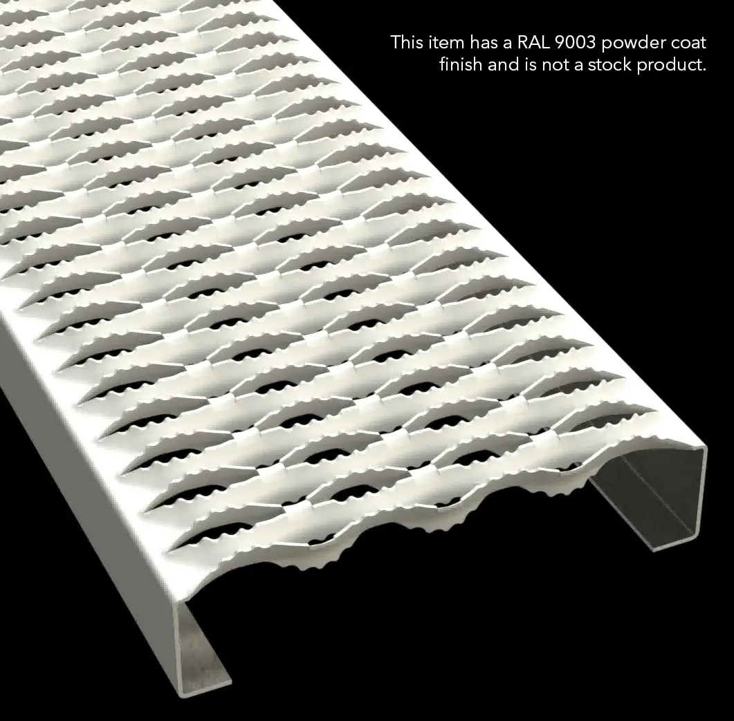 PLA077 HRPO Carbon Steel Serrated 9-1/2" Wide Plank Grating thumbnail 4