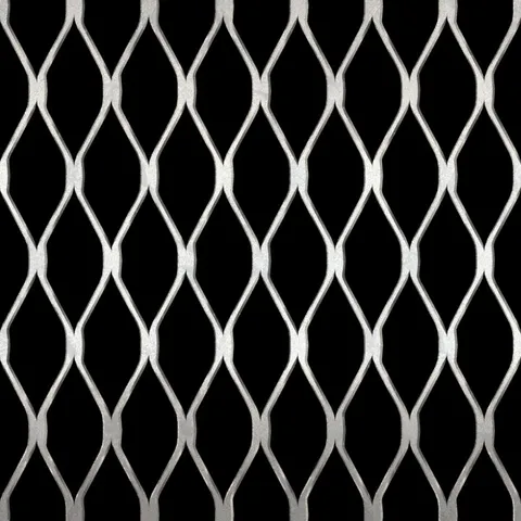 13F1742304 Flattened Stainless Steel Expanded Metal thumbnail 2