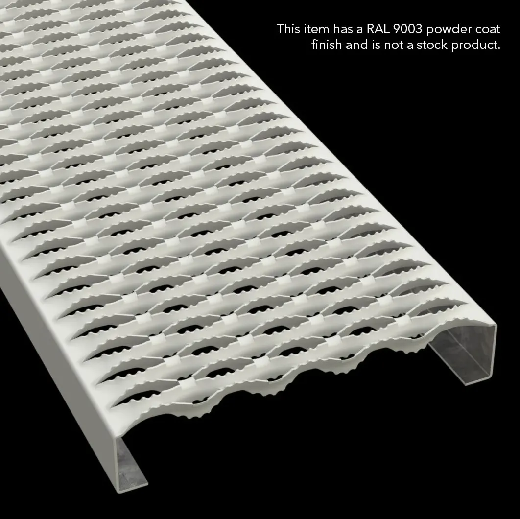 PLA033 Pre-Galvanized Steel Serrated 11-3/4" Wide Plank Grating thumbnail 4