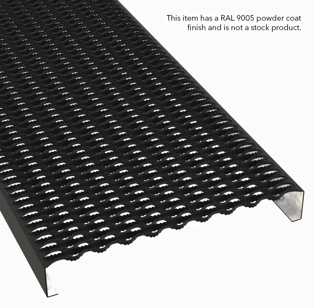 PLA112 vorverzinkter Stahl gezahnt 24" Wide Planke Gitterrost Vorschaubild 2