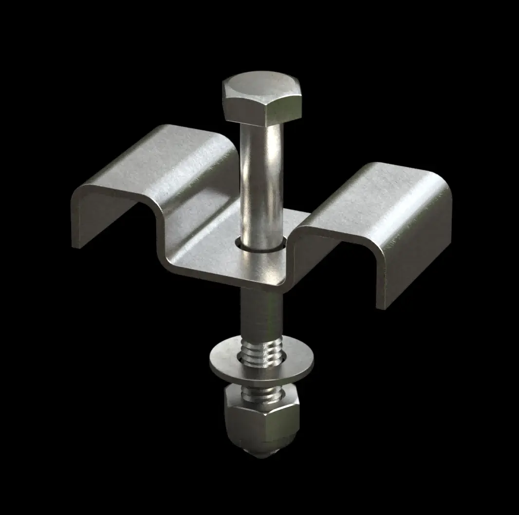 ACC005 316 Stainless Steel Type M2 Saddle Clip for FRP Grating grating product