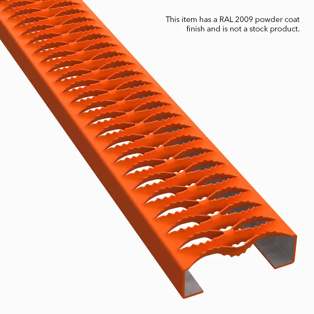 miniatura PLA021 acciaio pre-zincato dentato 4-3/4" Wide plank grigliato 6