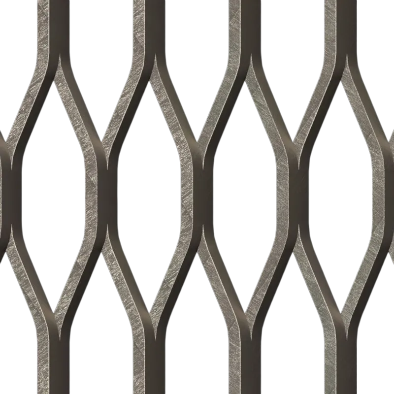 300G2487CS Heavy Duty Carbon Steel Grating Expanded Metal