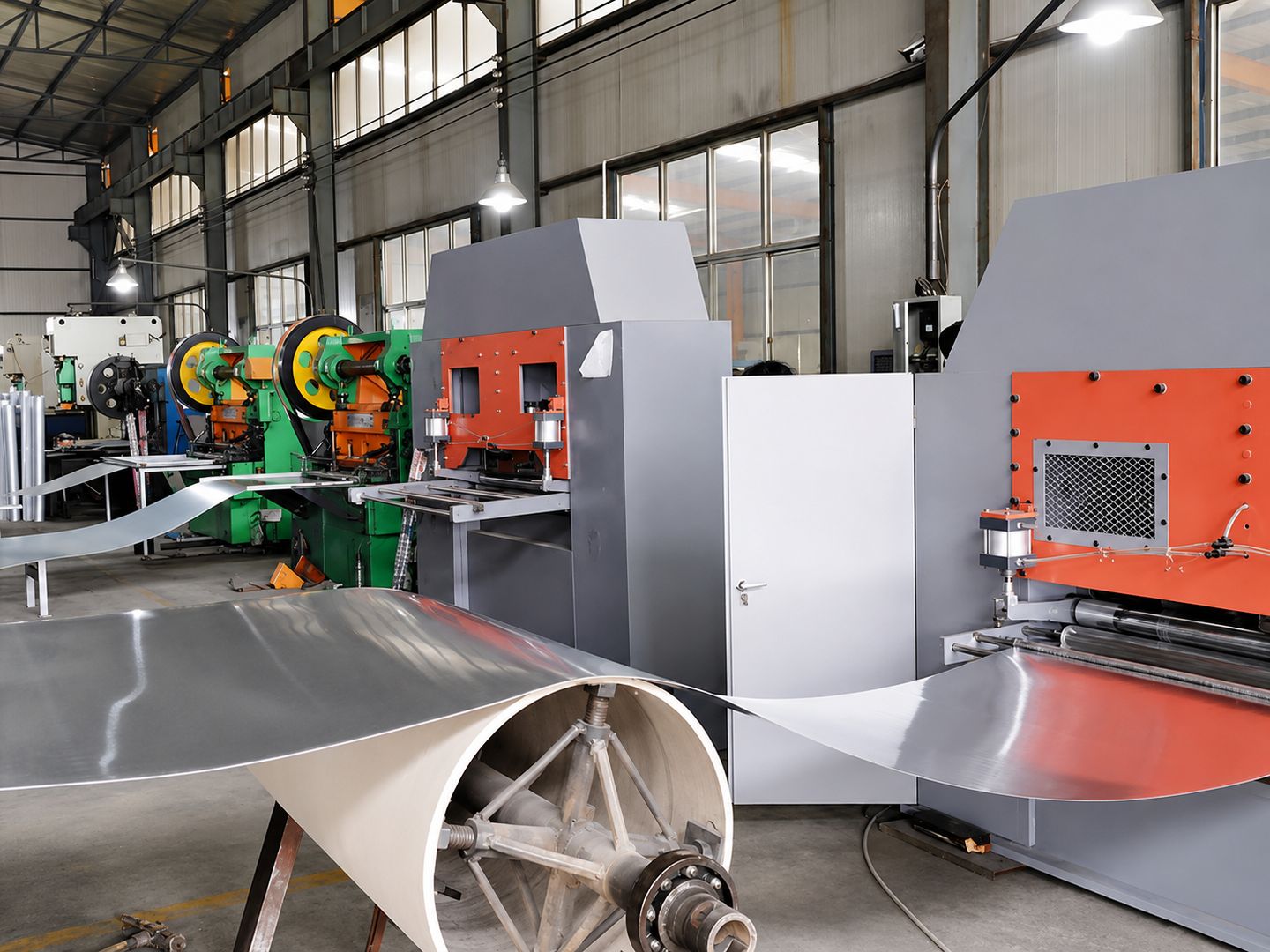 Expanded metal surge capacity production