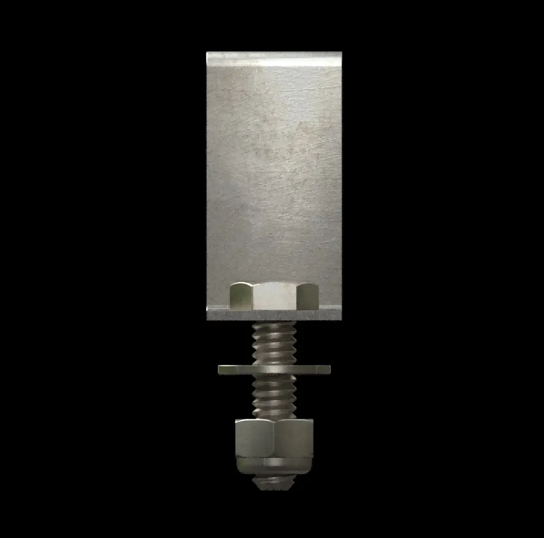 ACC054 316 Stainless Steel Type J2 Hold-Down Clip for FRP Grating thumbnail 7