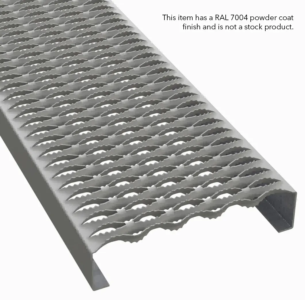 PLA106 5052-H32 Aluminum Serrated 11-3/4" Wide Plank Grating thumbnail 3