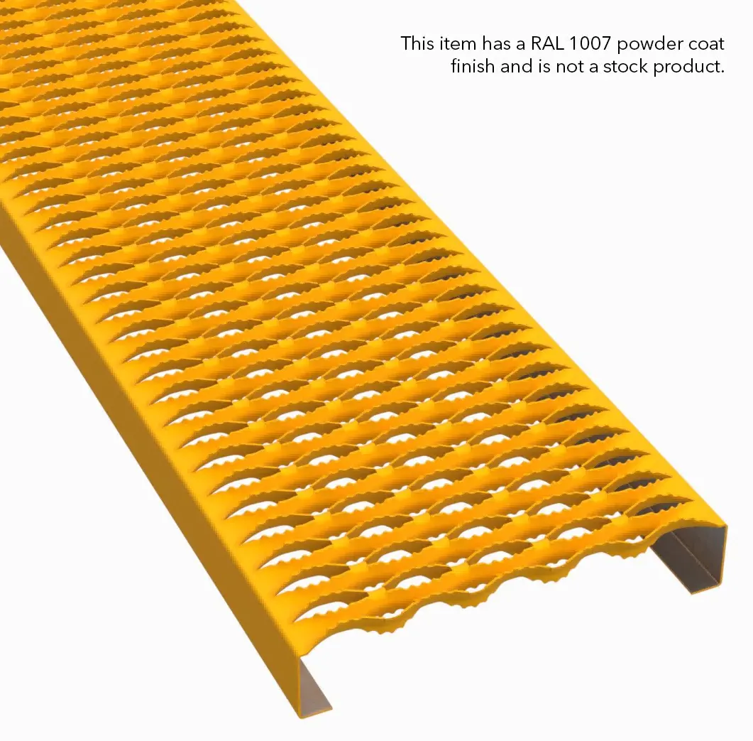 miniatura PLA071 acciaio inox 304 dentato 11-3/4" Wide plank grigliato 5