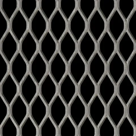 Vignette 13S2038SS métal déployé standard en relief en acier inoxydable 2