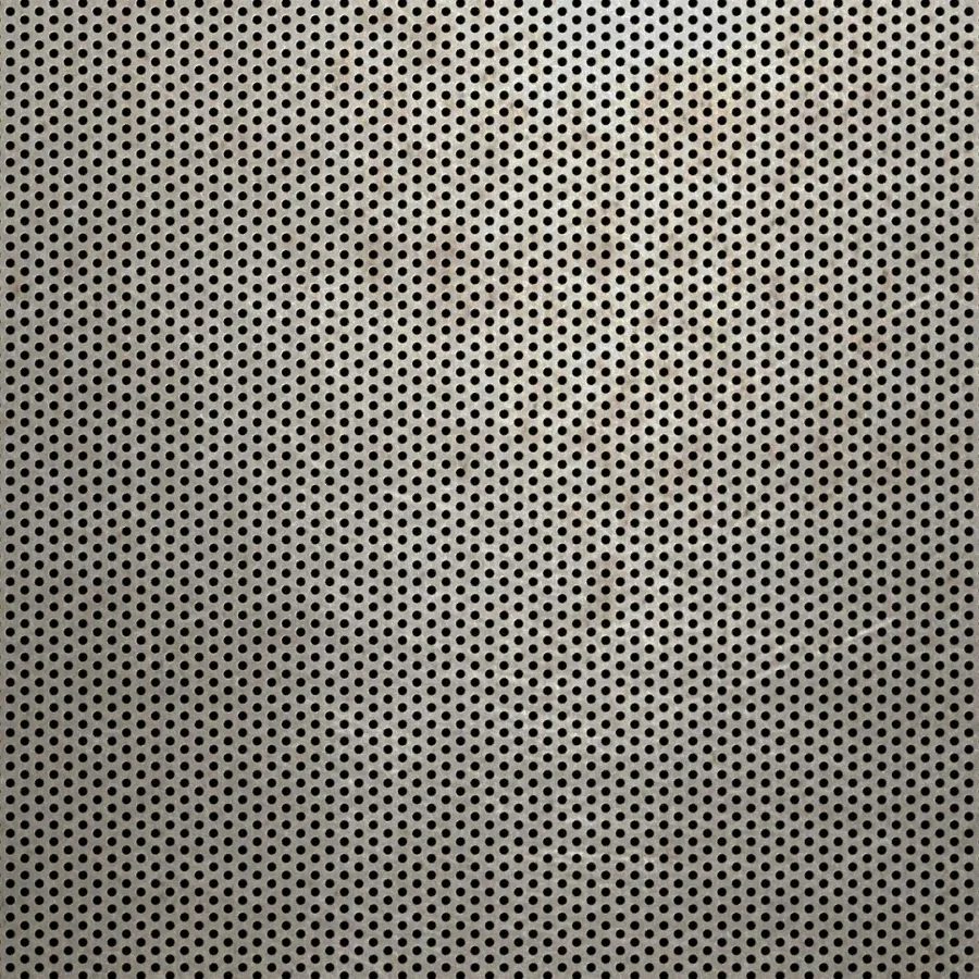 RO-173 Round Staggered Perforated Carbon Steel Sheet
