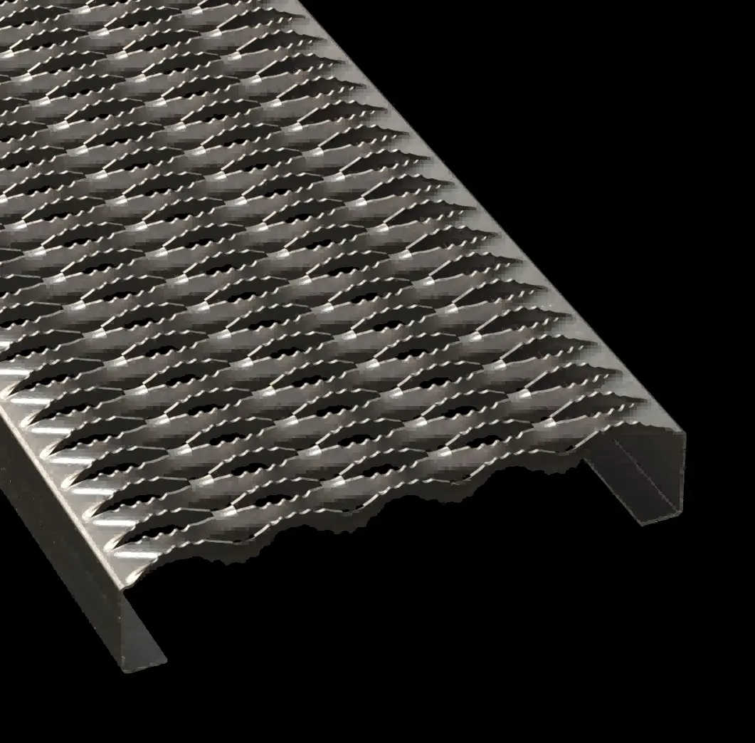 PLA069 acero al carbono HRPO dentado 11-3/4" Wide plank rejilla
