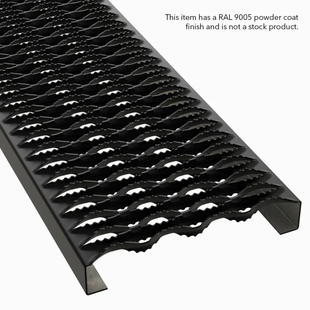 PLA031 HRPO Carbon Steel Serrated 9-1/2" Wide Plank Grating thumbnail 2