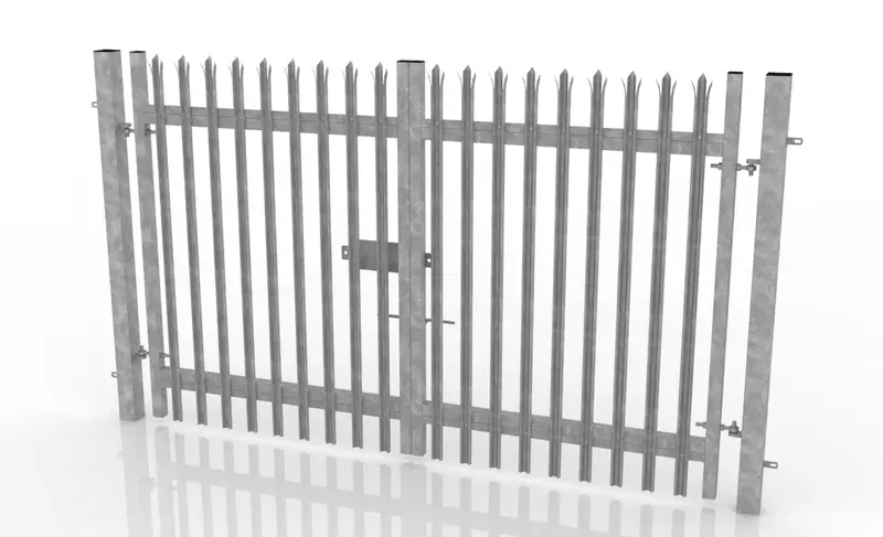 Palisade fence - Professional commercial-security-fence fencing system