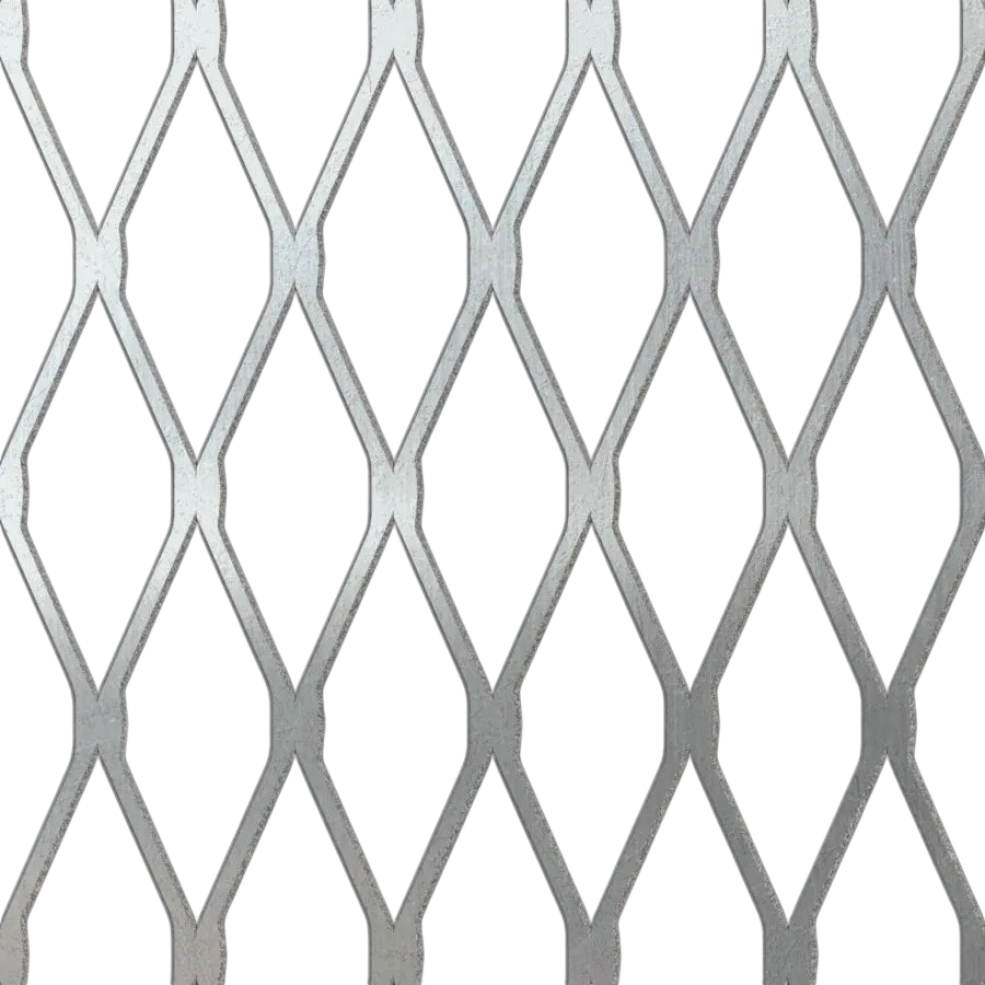 125F2570AL Flattened Aluminum Expanded Metal