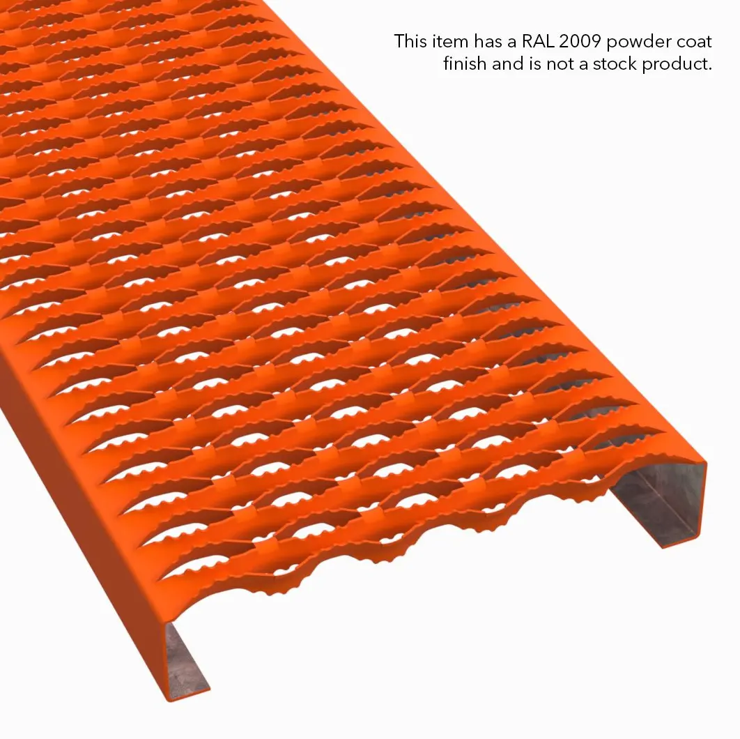 PLA033 Pre-Galvanized Steel Serrated 11-3/4" Wide Plank Grating thumbnail 6