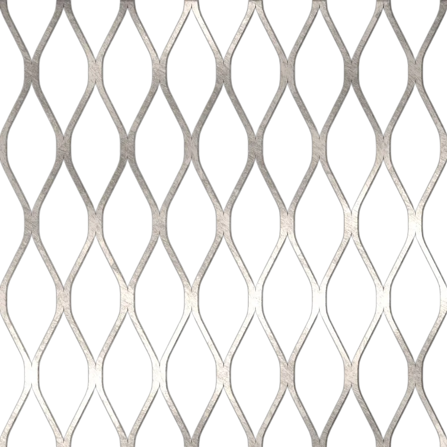 16F1844SS Flattened Stainless Steel Expanded Metal