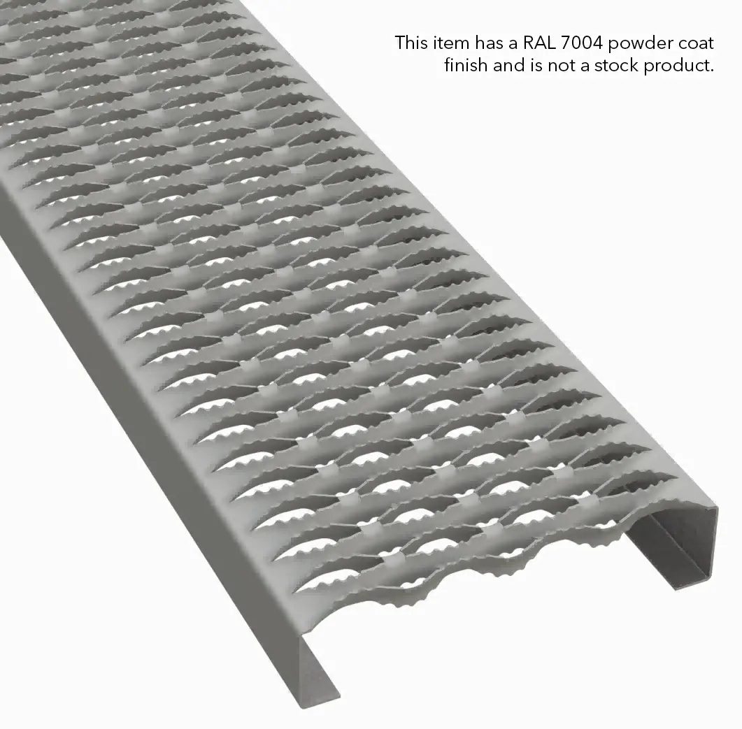 Vignette PLA089 acier inoxydable 304 cranté 9-1/2" Wide tôle caillebotis 3