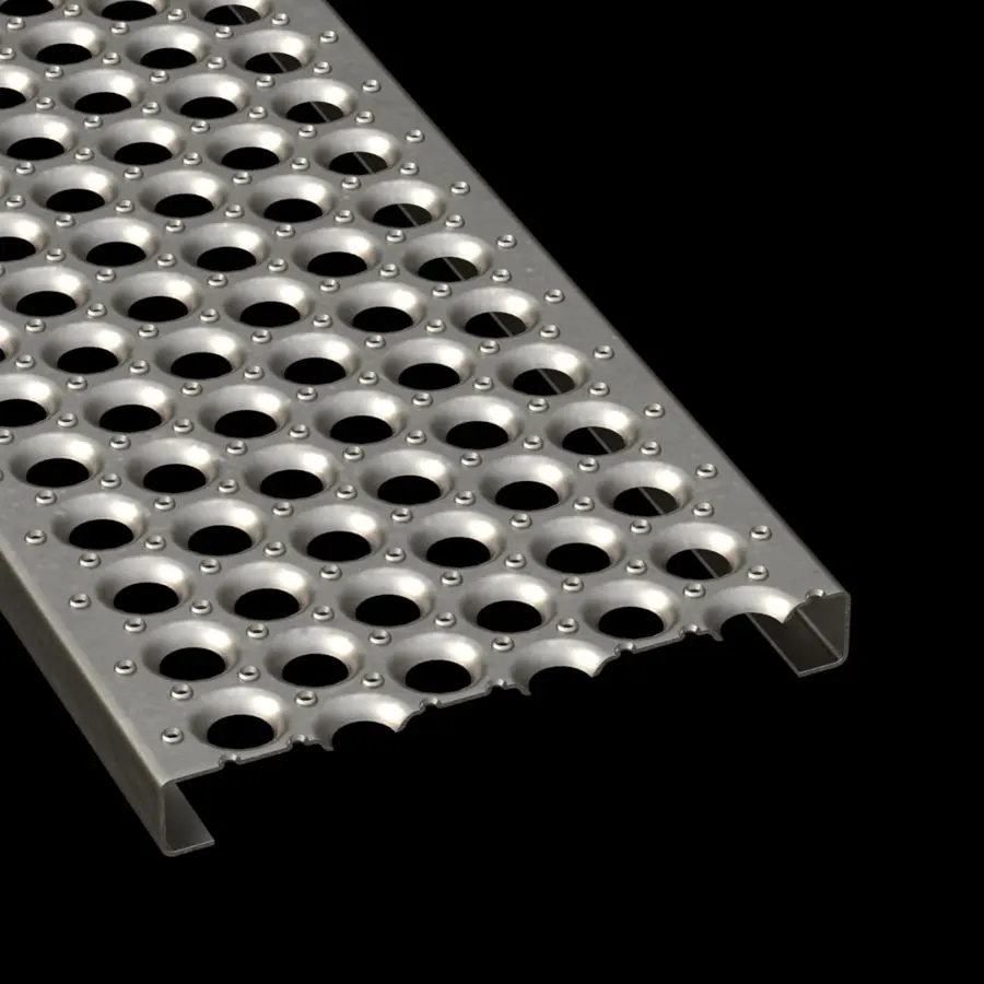 PLA122 HRPO Carbon Steel Slip-Resistant 12" Wide Plank Grating
