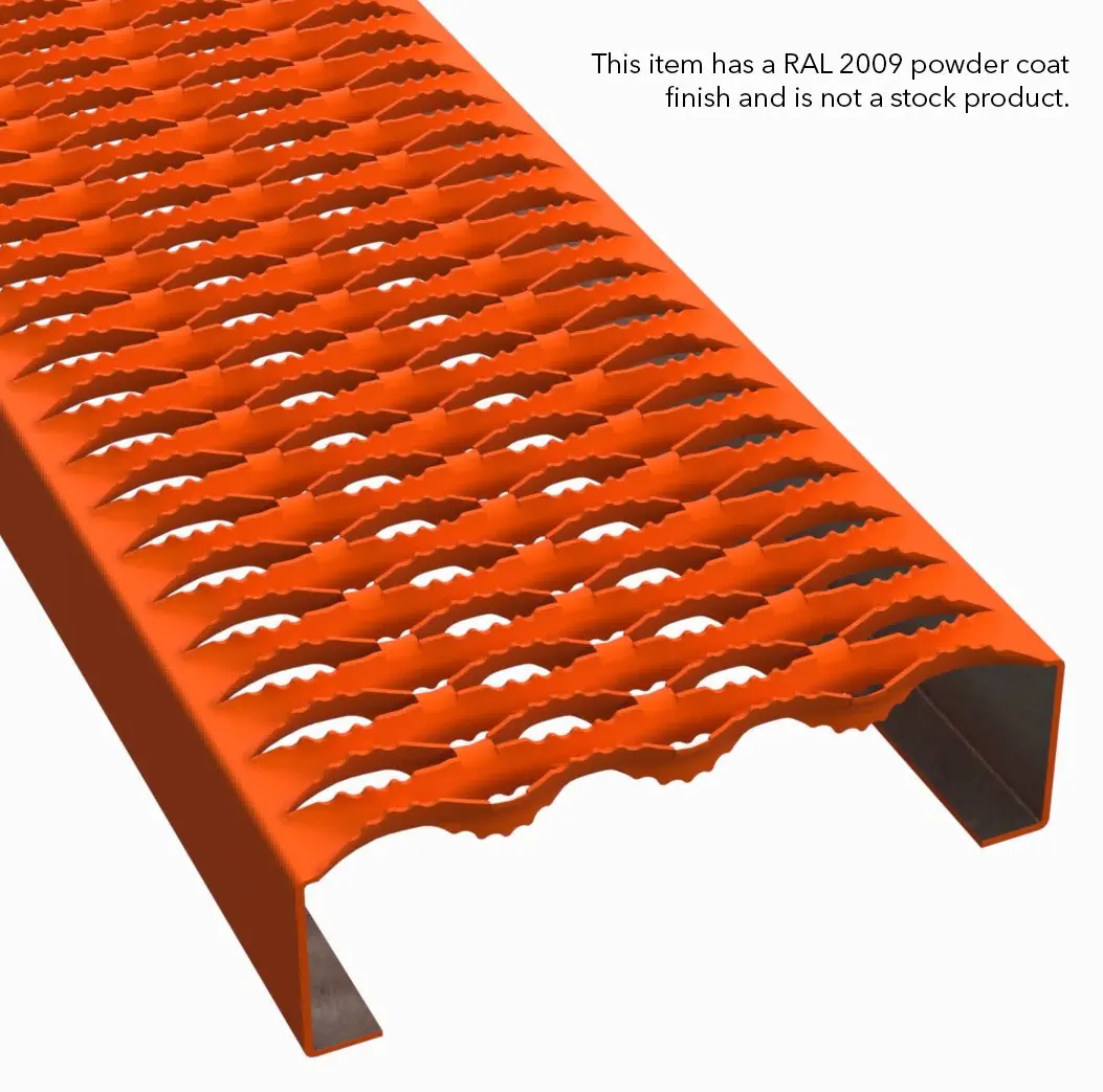 PLA142 HRPO Carbon Steel Serrated 9-1/2" Wide Plank Grating thumbnail 6