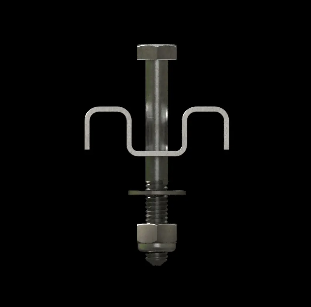 ACC035 316 Stainless Steel Type M1 Saddle Clip for FRP Grating thumbnail 5