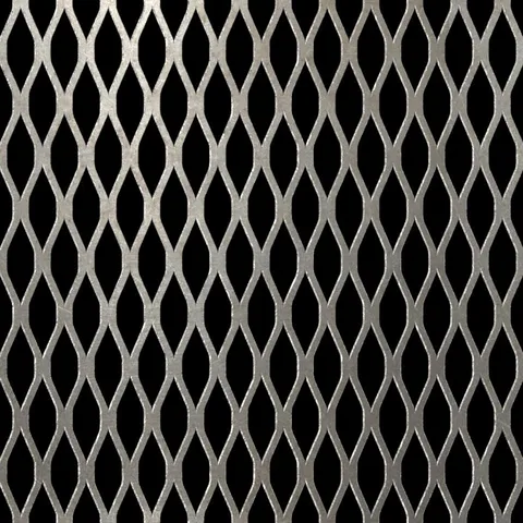 18F0825CS Flattened Carbon Steel Expanded Metal thumbnail 2