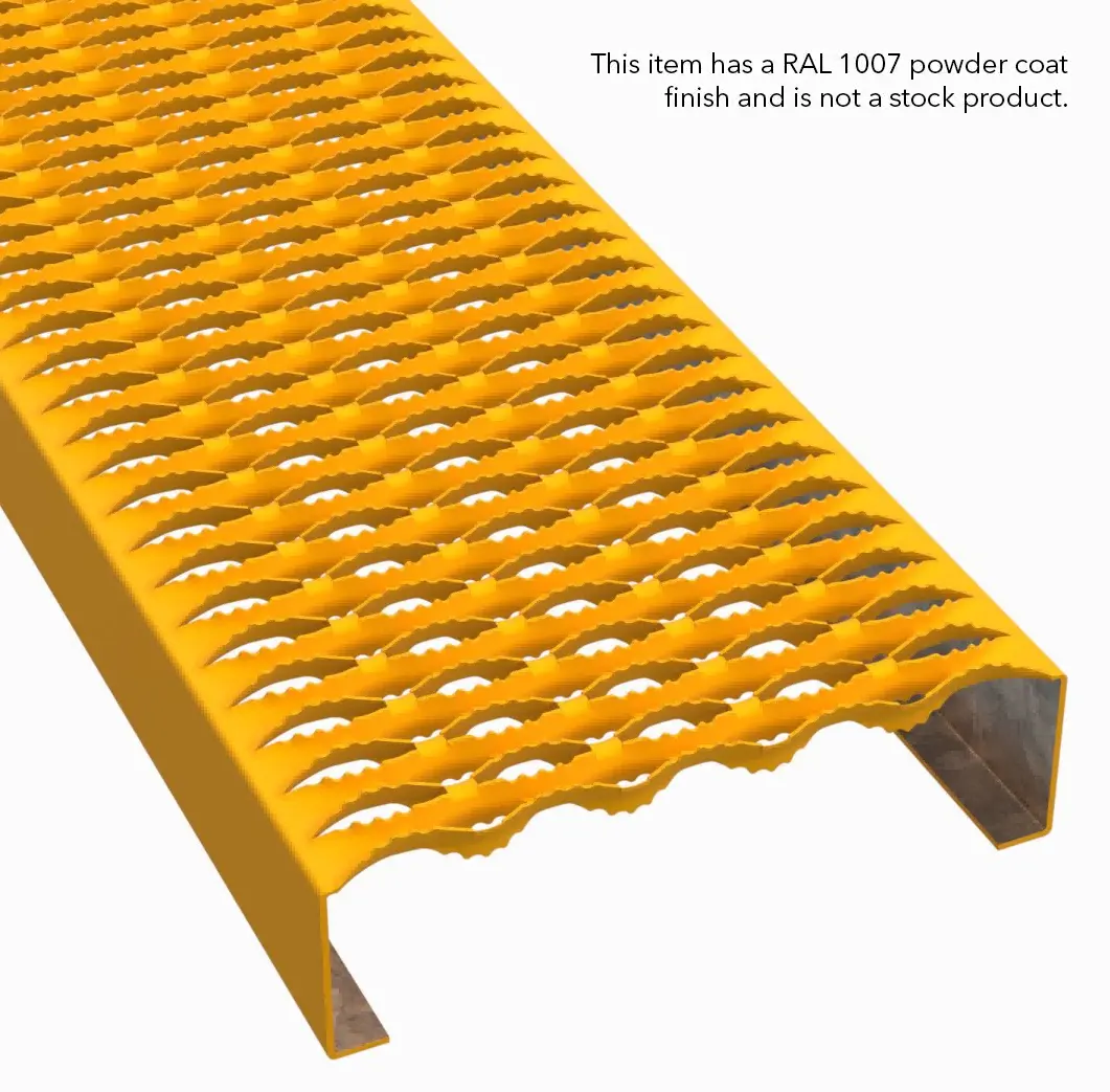 miniatura PLA067 acciaio pre-zincato dentato 11-3/4" Wide plank grigliato 5